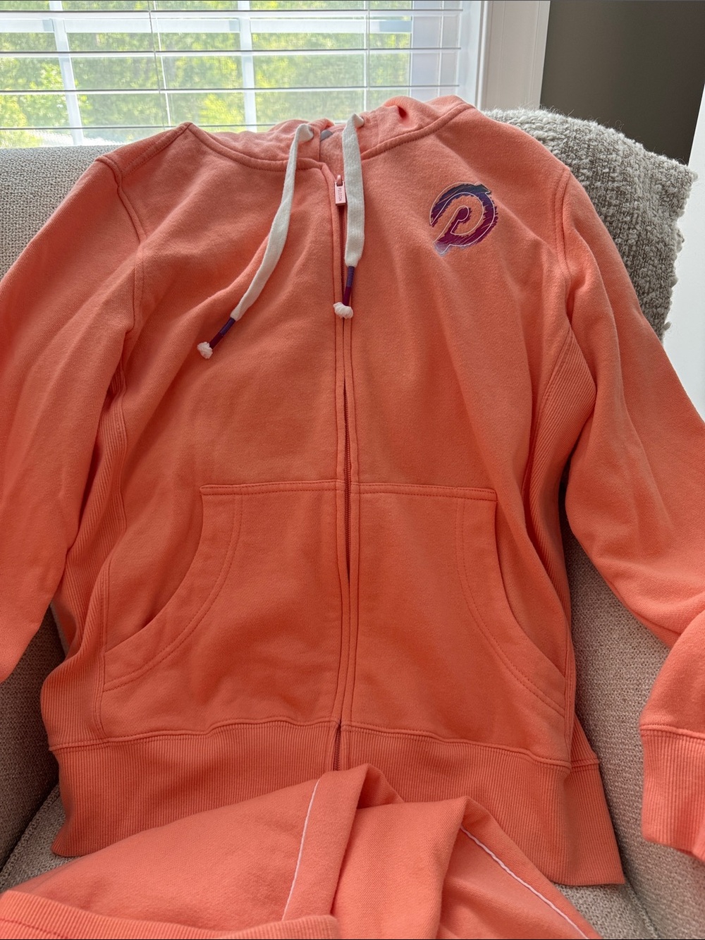 🧡Peloton Zip Hoodie & Jogger Set🧡 - Picture 4 of 10